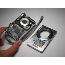 Замена переднего корпуса Sony Cyber-shot DSC-W55
